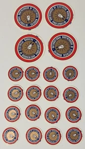 Vintage International Brotherhood of Electrical Workers (IBEW) Sticker Lot of 20 - Picture 1 of 5