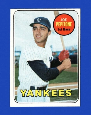 1969 Topps Set-Break #589 Joe Pepitone como nuevo sin precio base *GMCARDS* Foto 1 de 2