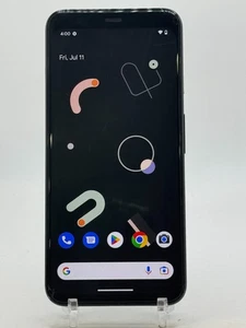 Google Pixel 4 - Black - 64GB - (Google-Fi) - Smartphone - functional - Photo 1 sur 7