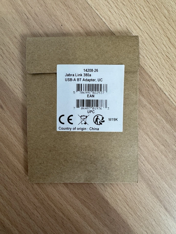 Jabra Link 380 USB Bluetooth Adapter UC oder MS Zertifiziert 380a / 380c END060W - Bild 1 von 1