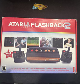 Atari Flashback 2 Console System Complete New in Open Box with 40 Games
