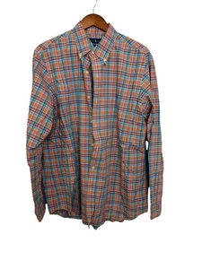 New Polo Ralph Lauren Men's Classic Fit Long Sleeve Plaid Stretch Shirt Multi XL - Picture 1 of 4