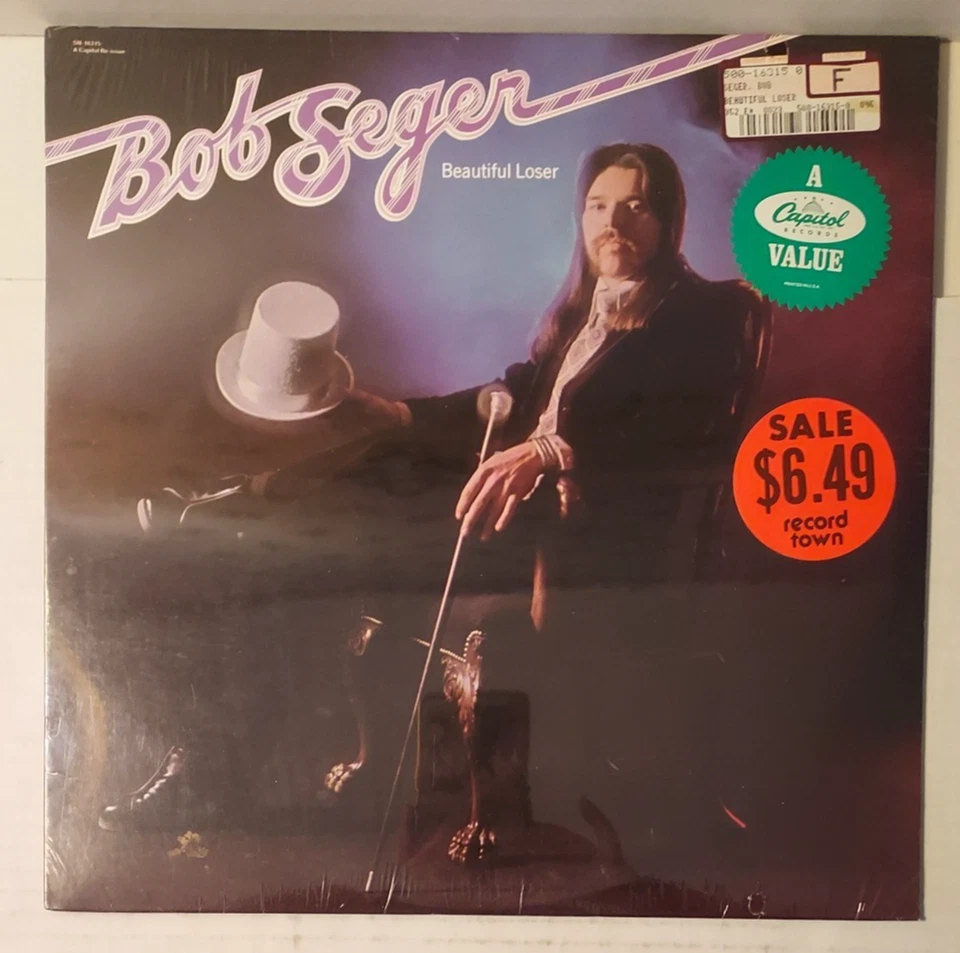 1975 SEALED LP Bob Seger "Beautiful Loser" Capitol reissue SN 16315 - Image 1 of 2