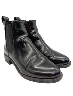 H&M Botas deslizantes Mujeres Botines Talla EU 35 negro look casual - Imagen 1 de 4
