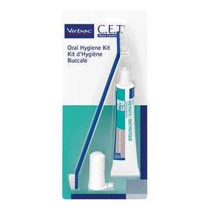 Virbac C.E.T Toothbrush Oral Hygiene Kit - Picture 1 of 2