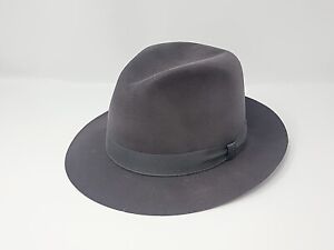 Vintage Fedora 7 1/4 Custom- Made for Hats in the Belfry. 1950s 1960s