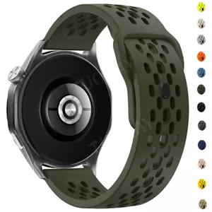 For Amazfit Bip 5 3 Pro Lite GTR GTS 2e 3 4 Mini Silicone Sport Watch Band Strap - Picture 1 of 48