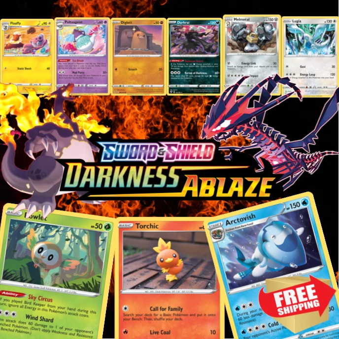 Darkness Ablaze Regulars NM-LP (Choose Your Card)(Free Shipping) - Image 1 of 1