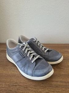 Vintage Mephisto Runoff Air Jet Herren Grau Perforiert Leder Freizeitschuhe US 9 - Bild 1 von 10