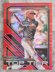 #13 James Woods 2024 Panini Prizm Top Tier Red Pulsar Prizm - Imagen 1 de 2