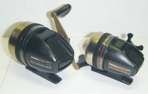 2 Vintage Zebco Pro Staff Gießrollen - 20/20 & 20/10 - Bild 1 von 15