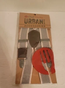 Chef Works Urban Collection Men's Suspenders #XNS02-NCO-0 Accessories - Bild 1 von 4