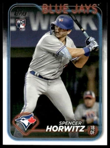 2024 Topps Spencer Horwitz #172 RC - Picture 1 of 2