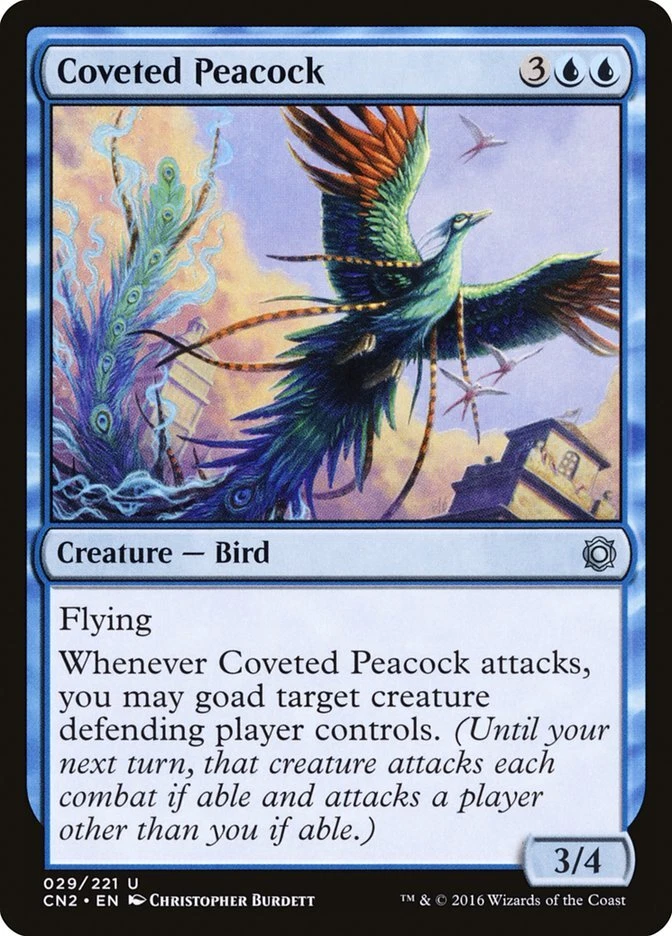 Coveted Peacock [Conspiracy: Take the Crown] Magic MTG - Image 1 of 1