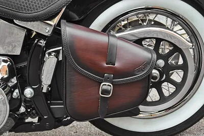 SWINGARM BAG FOR HARLEY DAVIDSON SOFTAIL FAT BOB,  BREAKOUT,  FAT BOY, SLIM - Image 1 of 4