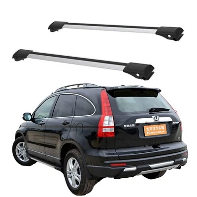 Roof Rack Cross Bars Set to fit Honda CR-V 2007-2011 Gray set - Image 1 of 4