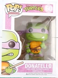 Tmnt Donatello Figure Television Ninja Turtles #60 Small Ding On Box Top Right - Picture 1 of 5