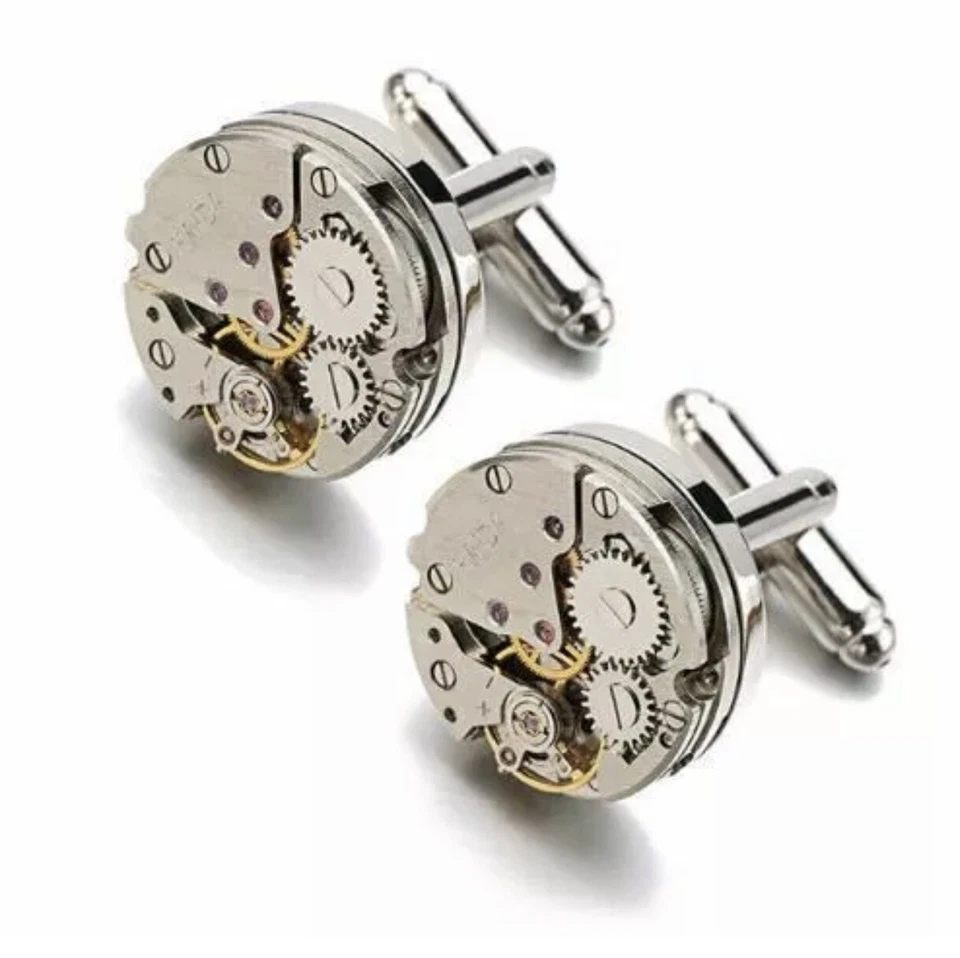 Watch Movement Theme Titanium Plated Gift Pouch - Wedding  Family - Image 1 of 1
