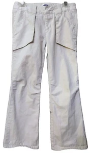 Girls Old Navy Khaki Bootcut Pants Size 7 - Picture 1 of 2