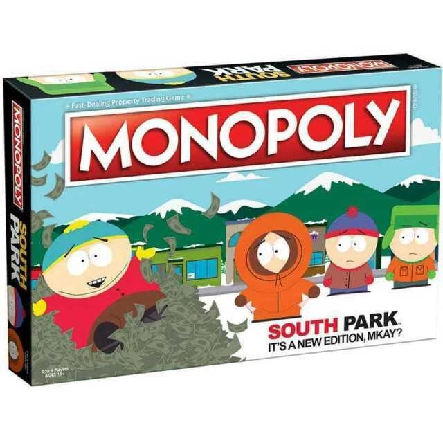 USAopoly South Park  Monopoly Board Game