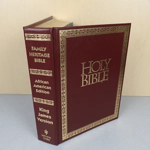 Nelson Family Heritage Bible African American Edition KJV Bonded Leather - Bild 1 von 13