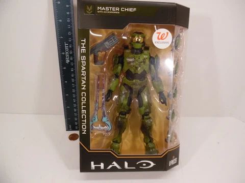 Halo Master Chief Spartan Collection Walgreens Exclusive 1/12 Figure 7" 6" Cover