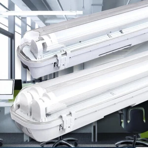 LED Feuchtraumleuchte Röhre Badlampe Keller Wannenleuchte Neonlampe 60/120/150cm - Bild 1 von 18