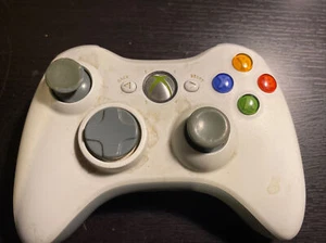 Sehr guter offizieller Microsoft Xbox 360 Weiß Wireless Controller Original Original OEM - Bild 1 von 3