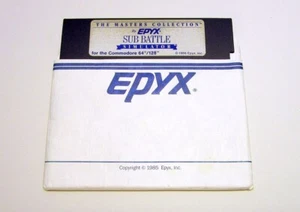 CLASSIC: Sub Battle Simulator by Epyx for Commodore 64/128 - Picture 1 of 1