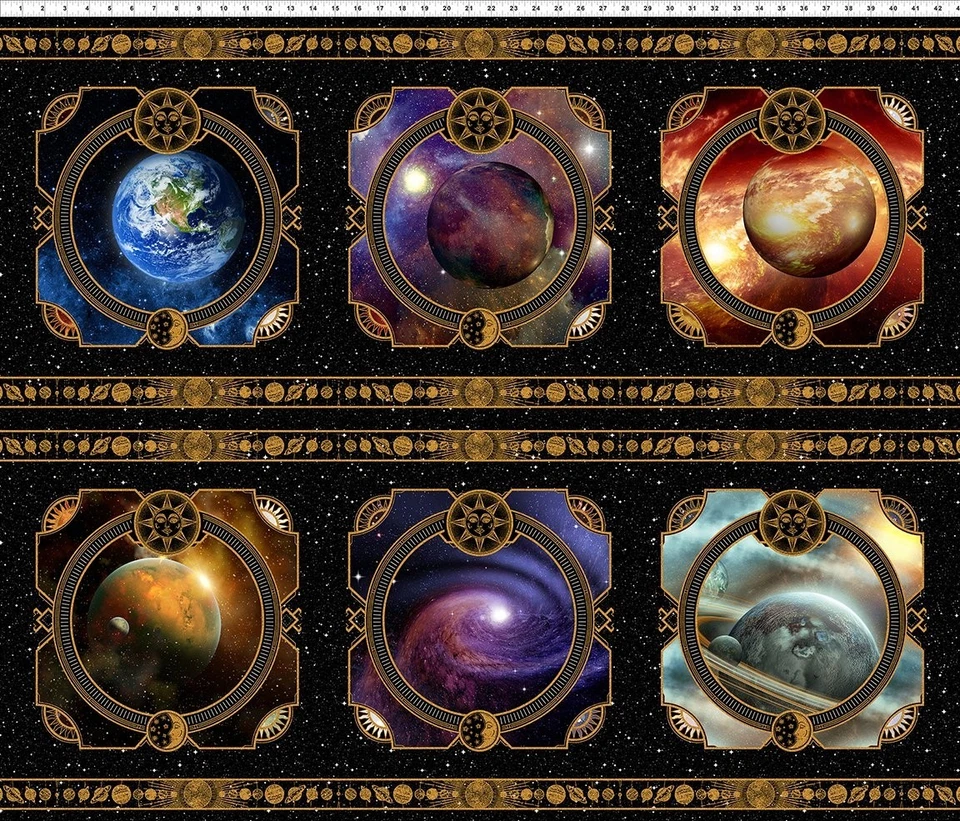 Cosmos Planet Panel Negro de In The Beginning Telas Foto 1 de 1