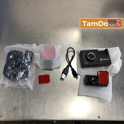Cobra SC 200D Dash Cam, 140° Max Viewing, 1080p HD, Dual Camera, WiFi GPS - Image 1 of 4