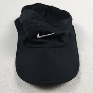 Gorra Nike Unisex Talla Única Negra LUZ COMO UNA PLUMA Panel de Malla Logo Gorra Correr Gimnasio - Imagen 1 de 8
