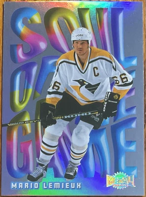 2023-24 Metal Universe Soul Of The Game Mario Lemieux #34 Pittsburgh Penguins - Image 1 of 2
