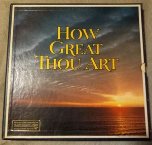 1979 READER'S DIGEST HOW GREAT THOU ART 8 LPS BOX SET VG Condition Collectable  - Picture 1 of 17