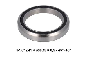 Elvedes High precision sealed bearing 1 1/8 ZOLL 41X30.15X6.5 MM 45°X45° 2021130 - Picture 1 of 6