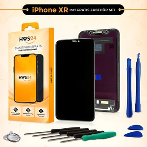 LCD Display für iPhone XR mit RETINA HD Bildschirm Haptic Touch Screen Schwarz ! - Zdjęcie 1 z 2