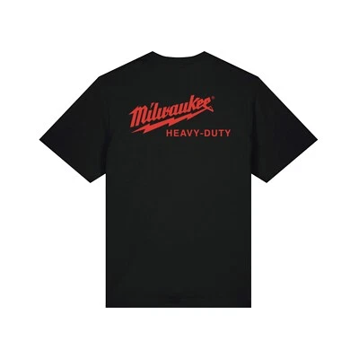 PRORTX Milwaukee Tools Heavy-Duty Logo Fan T-Shirt | Workwear, Mechanic, Builder, Trade