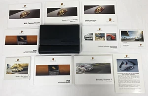 2014 PORSCHE BOXSTER S PROPIETARIO CONJUNTO MANUAL KIT CON ESTUCHE GUÍA DE FABRICANTE DE EQUIPOS ORIGINALES - Imagen 1 de 11