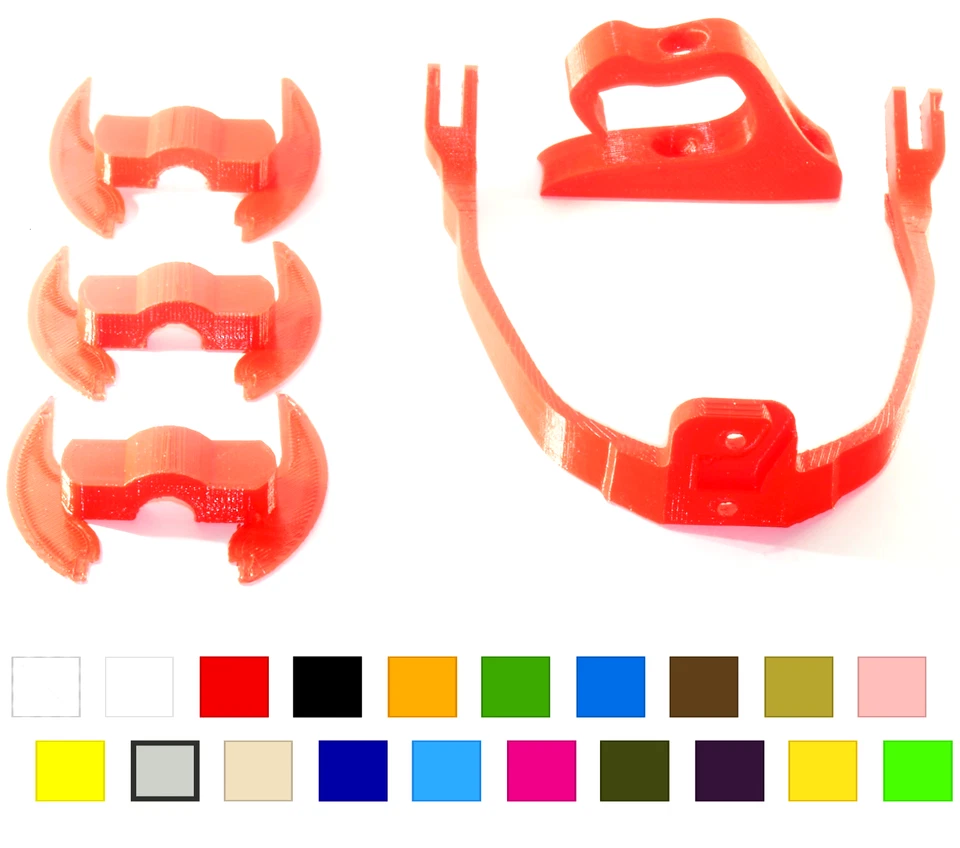 XIAOMI M365 / M365 PRO - KIT STAFFA PARAFANGO, GANCIO E SPESSORI ANTIVIBRAZIONI  - Immagine 1 di 1