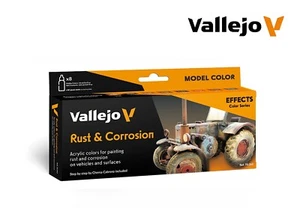 JUEGO PINTURA COLOR MODELO VALLEJO - ÓXIDO Y CORROSIÓN (BOTELLAS 8 X 18ML) - 70.262 - Imagen 1 de 2