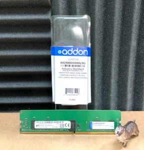 AddOn 8GB DDR4-2400MHZ UDIMM SRX8 Computer Memory PC4-19200 ✅❤️️✅❤️️ - Picture 1 of 3