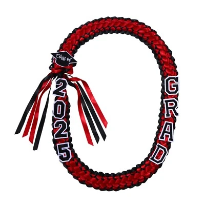 Collar Trenzado Graduación Leis 2025 Borla Honor Cordones Cinta Leis Foto 1 de 4