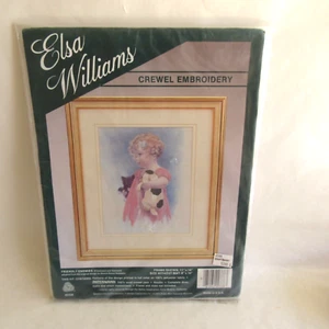 Vintage Elsa Williams Crewel Embroidery FRIENDLY ENEMIES Crewel Yarn/Sealed - Picture 1 of 4