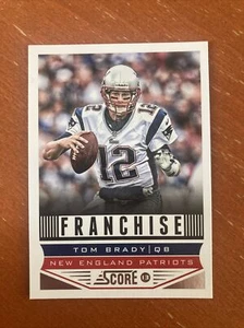 Tom Brady Franchise 2013 Panini Score #285 PATRIOTS NFL - Bild 1 von 2