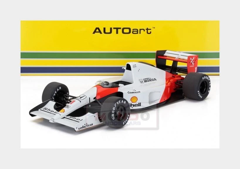 1:18 AUTOART Mclaren F1 Mp4/6 Honda #1 Wc 2Nd Japón GP 1991 Ayrton Senna AA89150 Foto 1 de 2