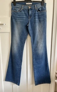 J Brand Flared Denim Jeans. Mid Blue Wash. 30 Excellent Condition - Picture 1 of 15