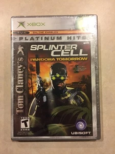 Xbox Splinter Cell Pandora Tomorrow Game, Sealed w/Damage to Case Back - Picture 1 of 5