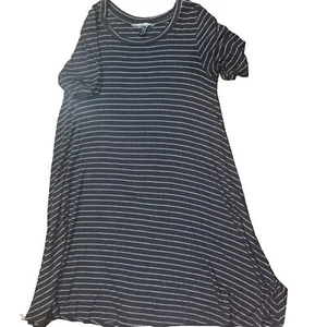 Billabong Women’s T-shirt Dress Medium With Stripes - Picture 1 of 4