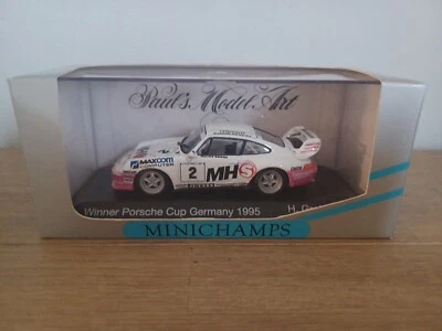 Minichamps 1:43 Porsche 911,  Winner Porsche Cup 1995- H Grohs édition limitée - Photo 1/4