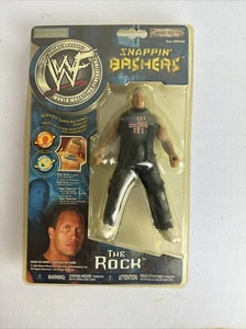 2002 Jakks Pacific Snappin' Bashers 6 inch The Rock MOC MIB - Bild 1 von 4